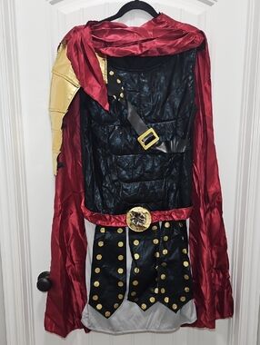 Roman Warrior Gladiator Halloween Costume New Medium Men's